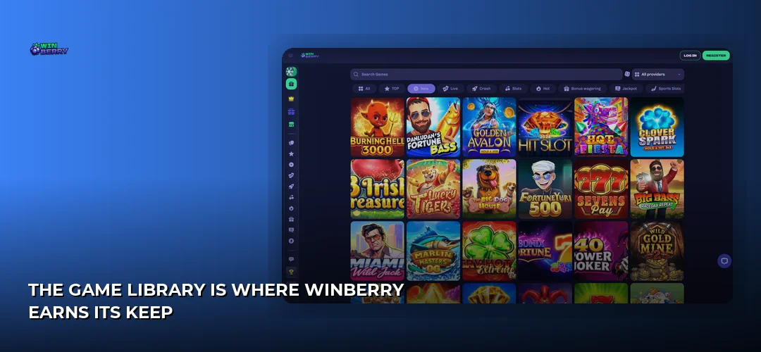 WinBerry promotional banner