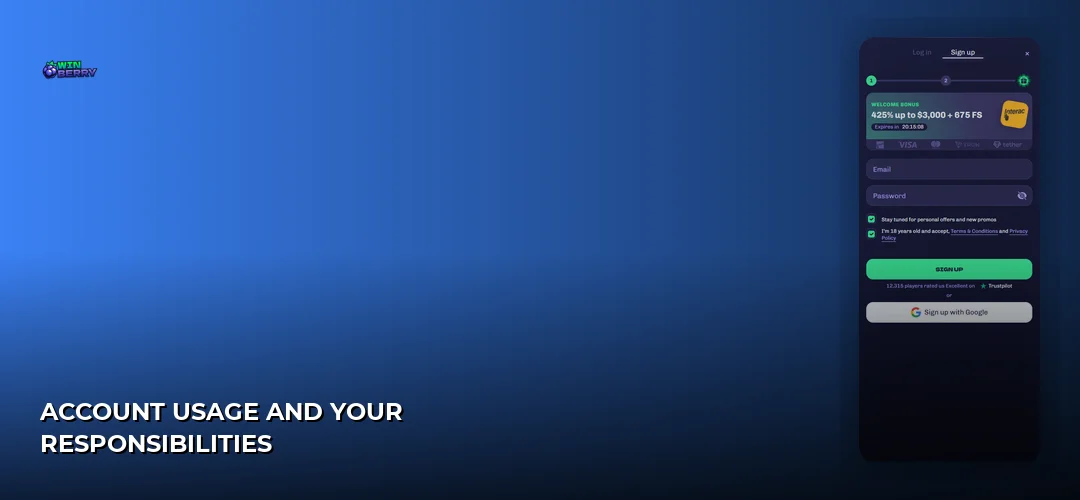 WinBerry promotional banner