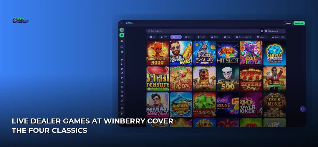 WinBerry promotional banner